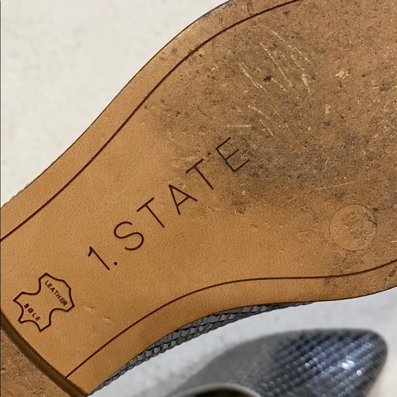 1.State flat slide on mules sz 6 - Picture 6 of 9